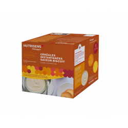 Céréales instantanées saveur biscuit